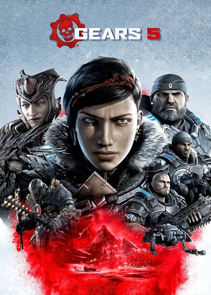 Gears 5 Game Cover Art