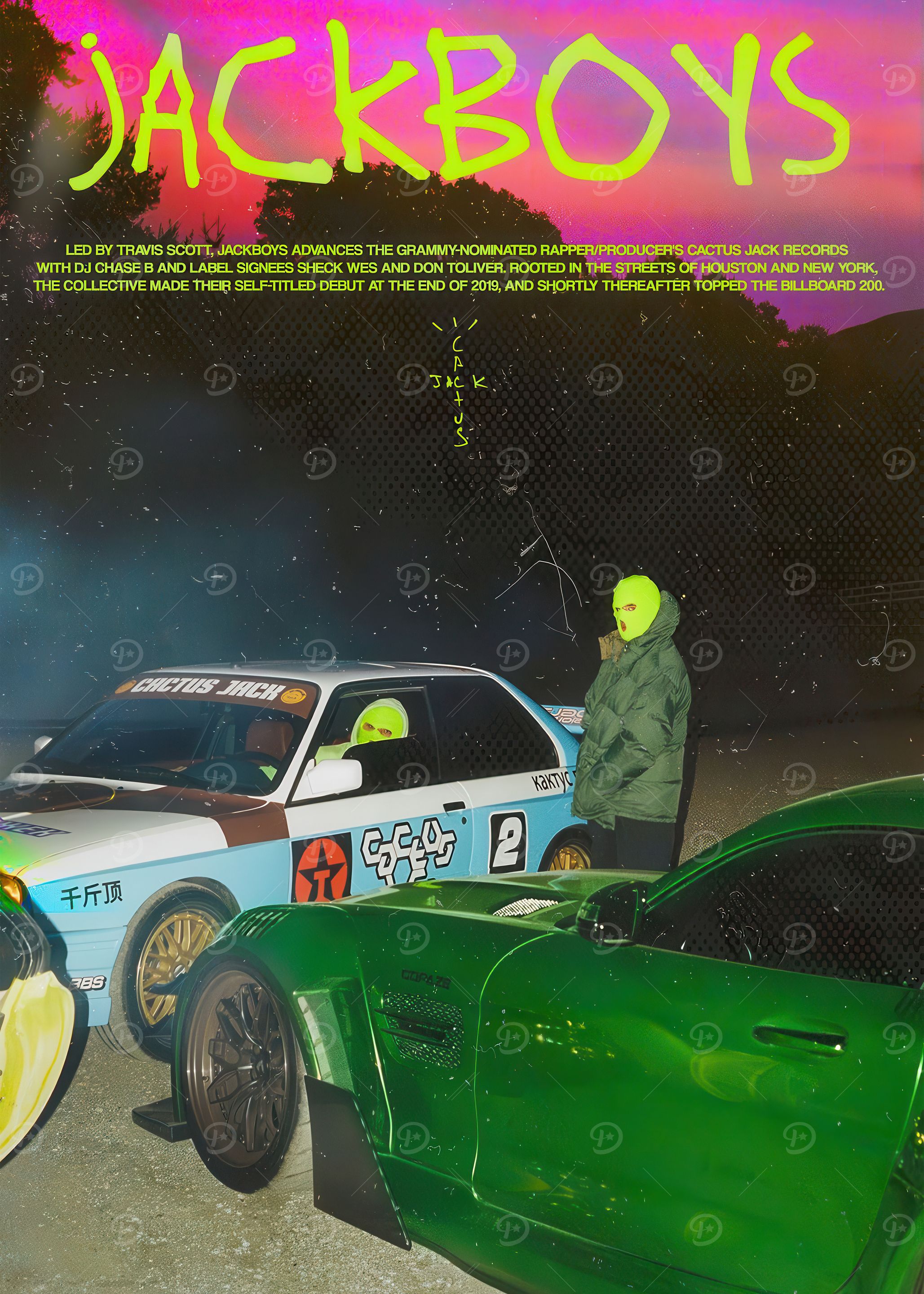 Traviscott JACKBOYS Album Cover Art