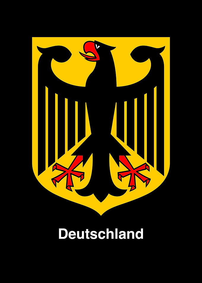 German Coat of Arms Illustration