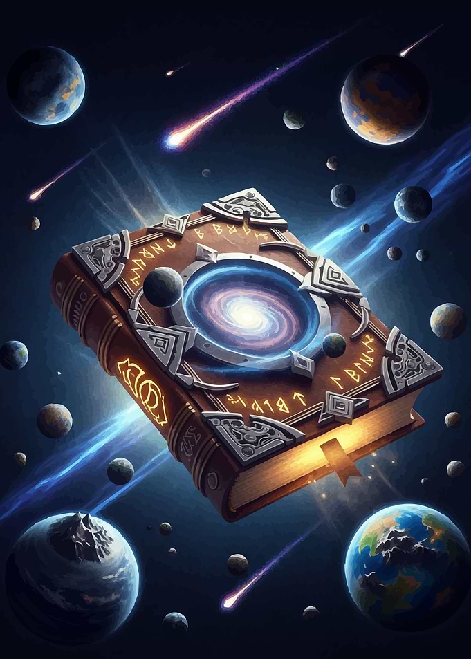 Mystical Book Space