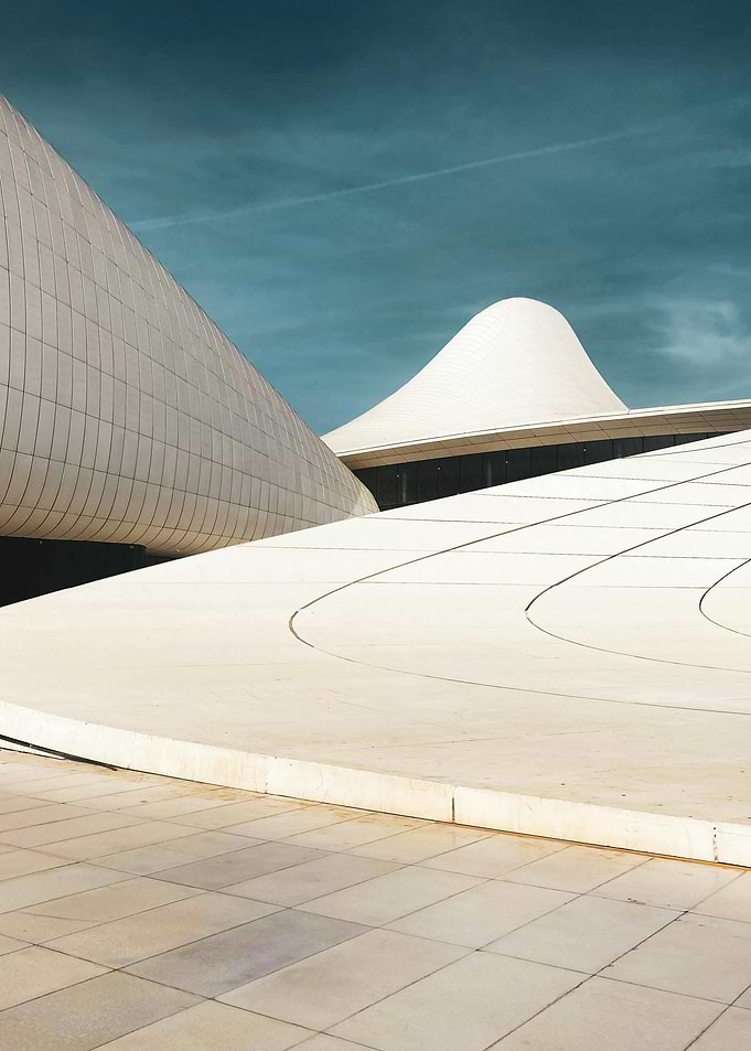 Modern Architecture: White Building Exterior