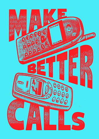 Make Better Calls - Retro Phones