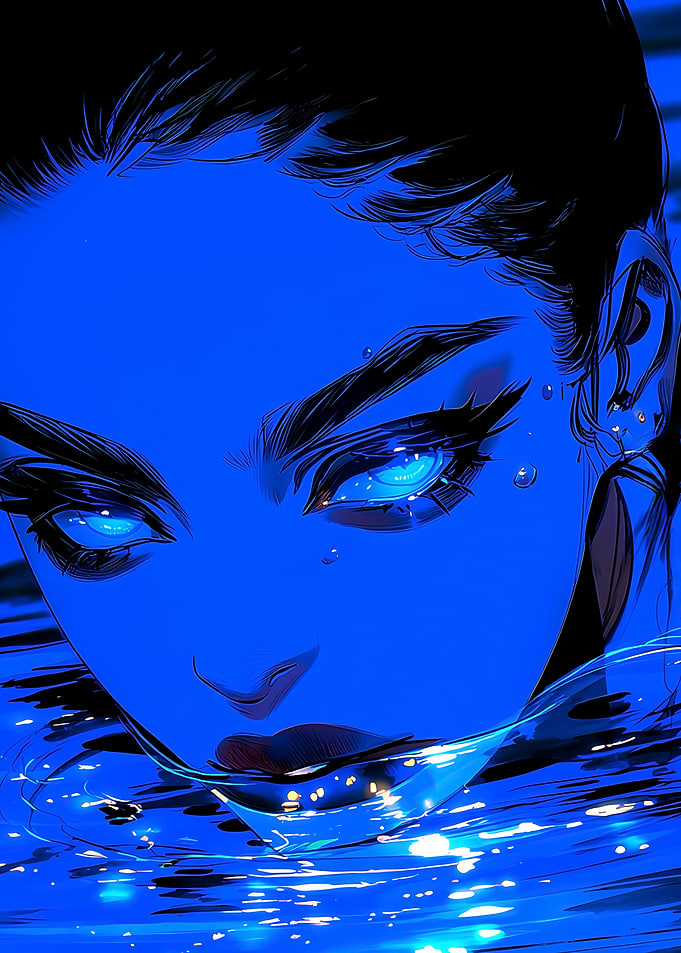 Blue Water Woman