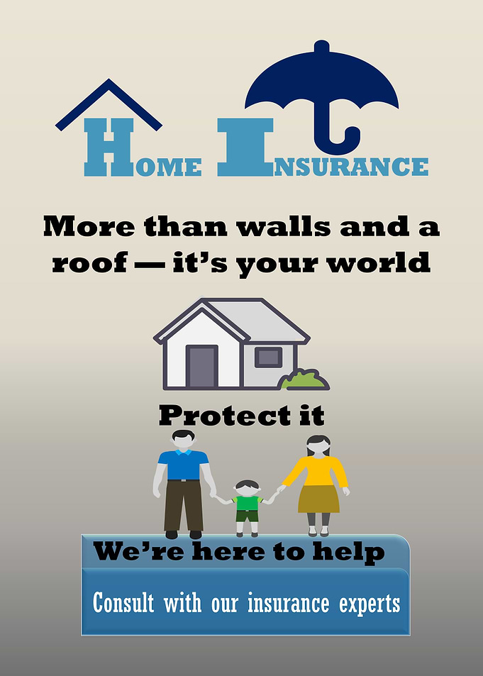 Insurance Poster - Home Insurance Poster