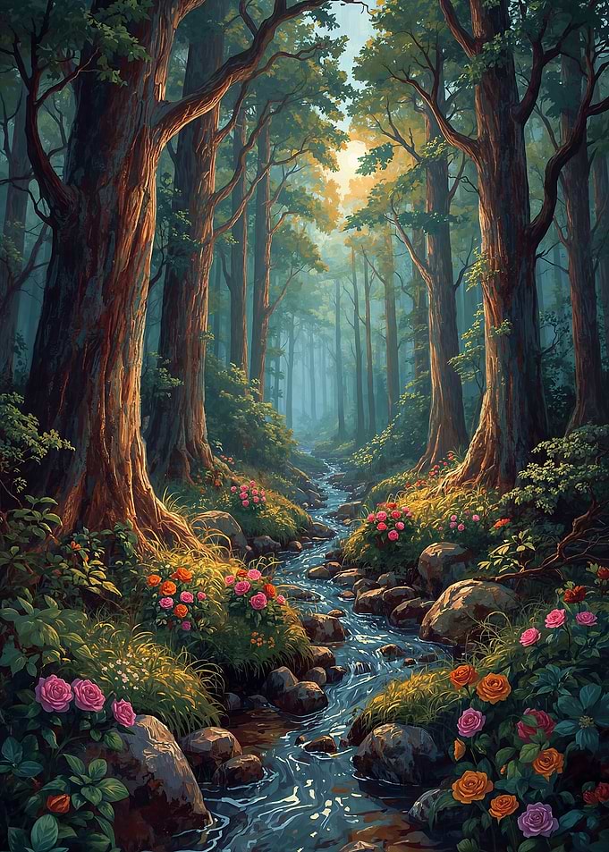 The Secret Forest Stream
