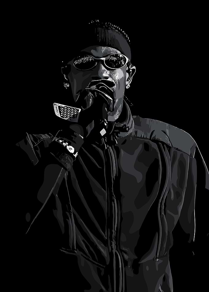 Traviscott Rapper Portrait