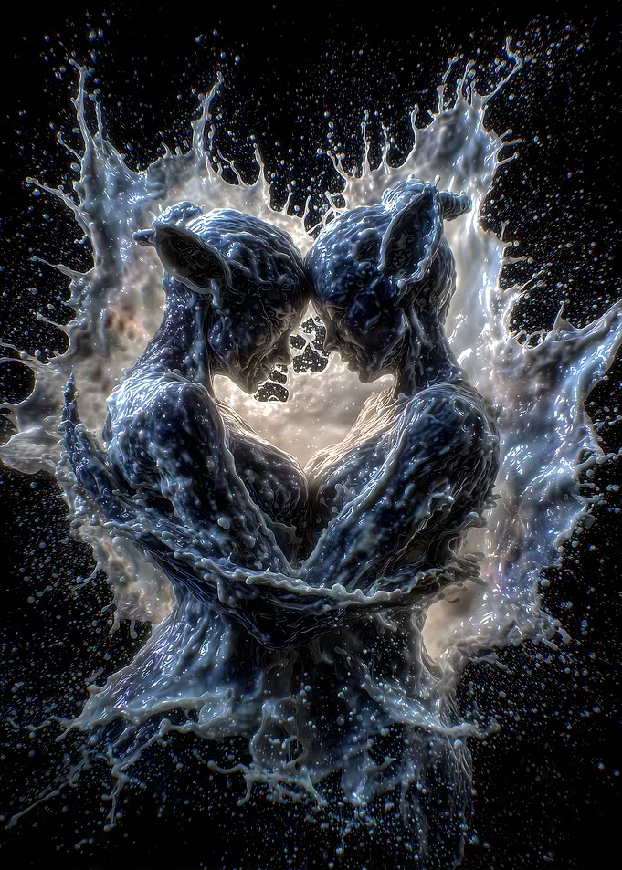 Water Spirits Embrace