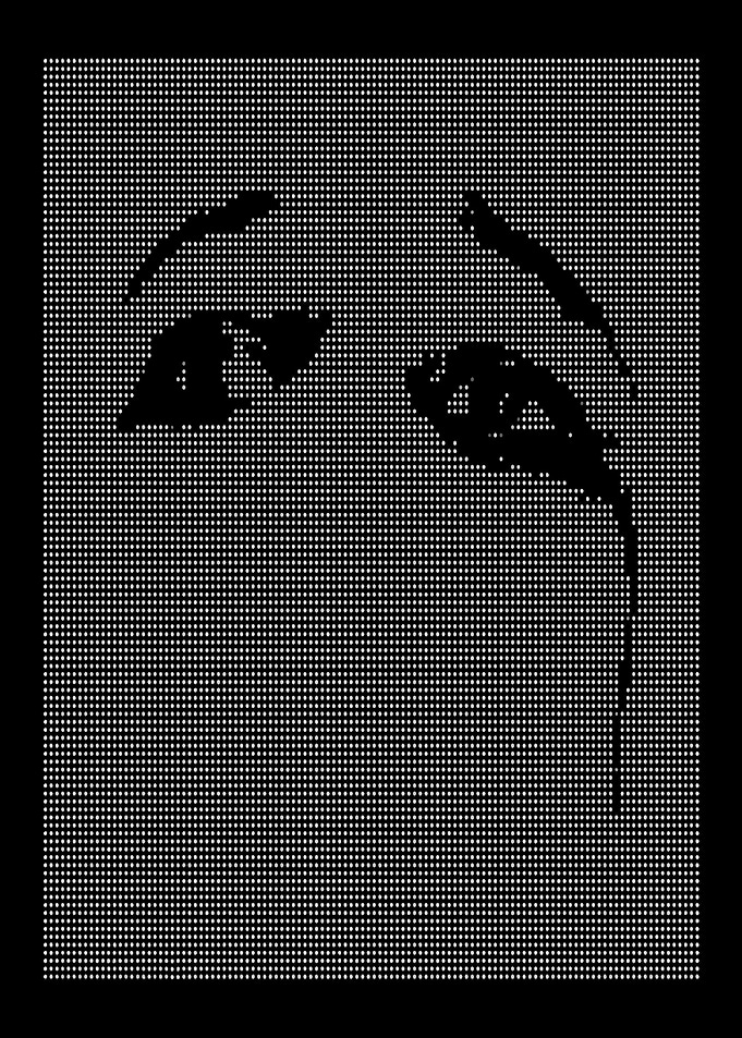 Pixelated Crying Eyes