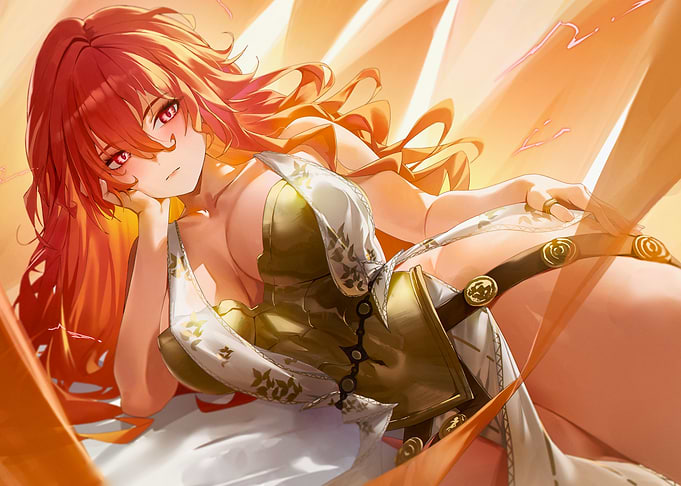 Girl with Red Hair