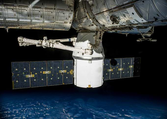Space Station and Earth View
