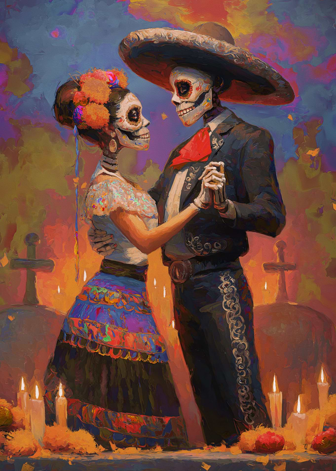 Mexican Day of the Dead Dance
