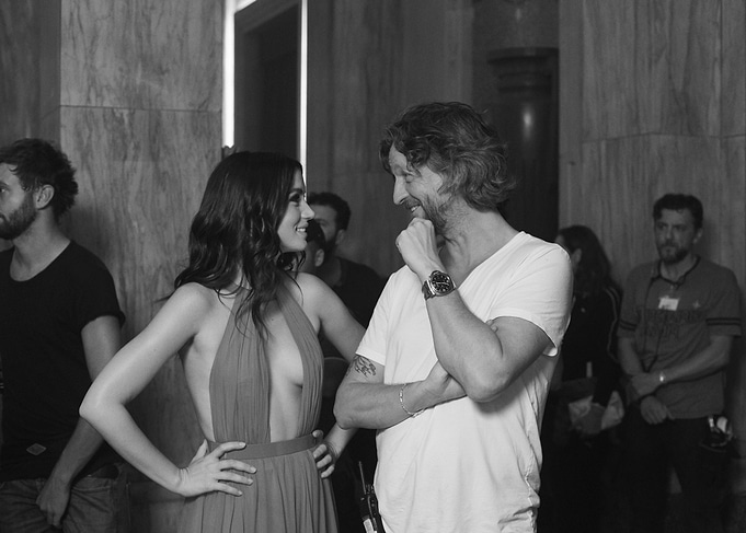 Black and White Candid Photo