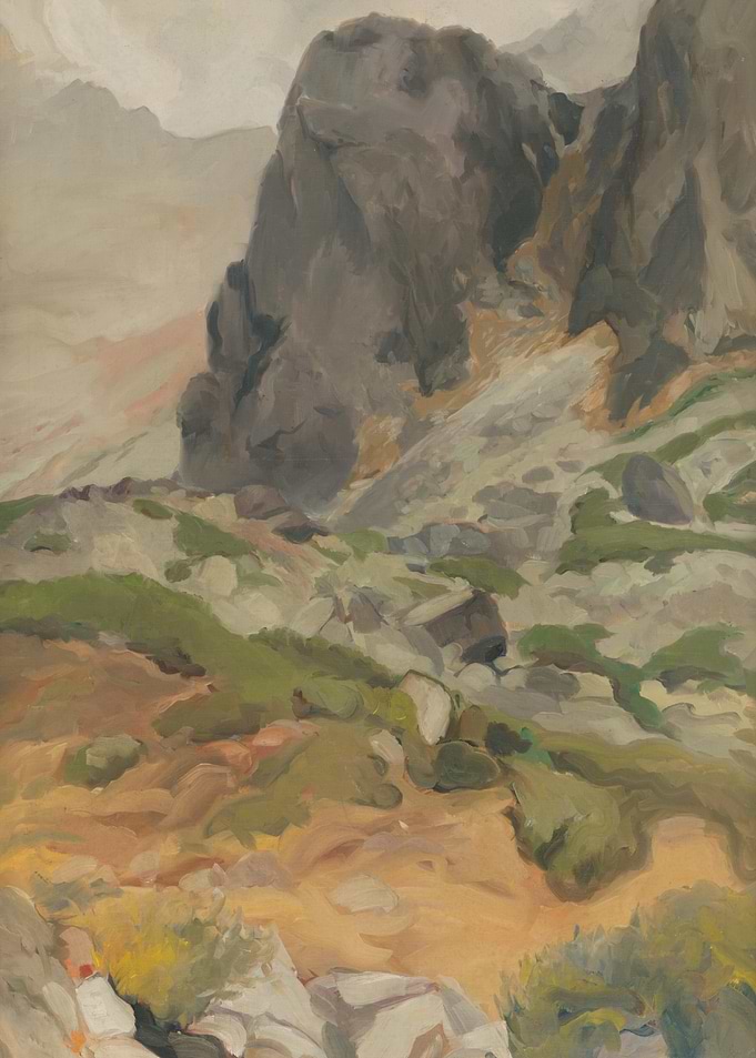 Mountain Landscape Painting