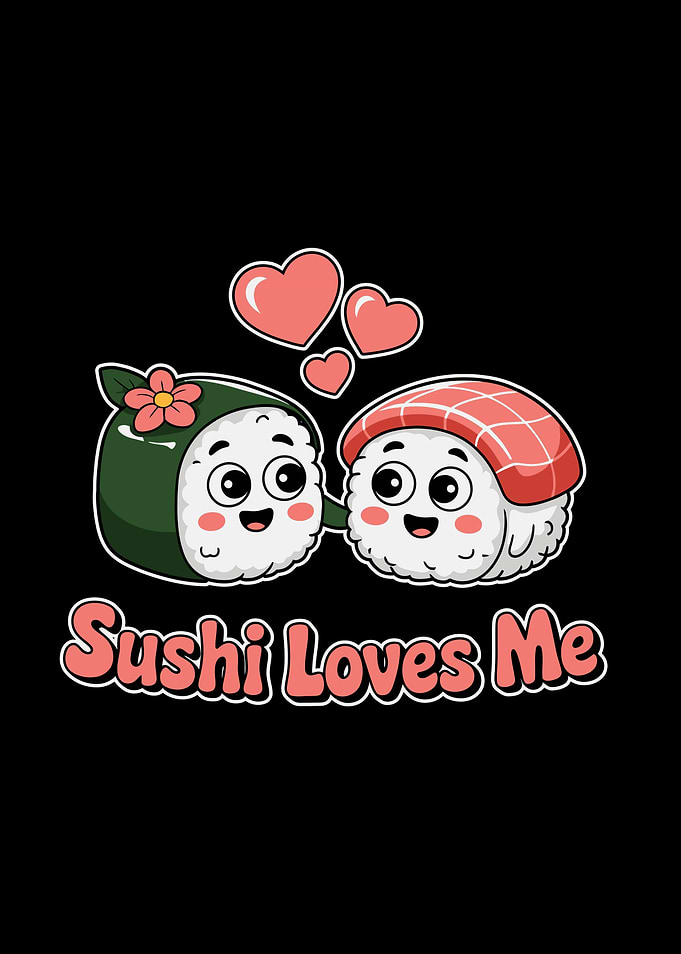 Sushi Love Cartoon