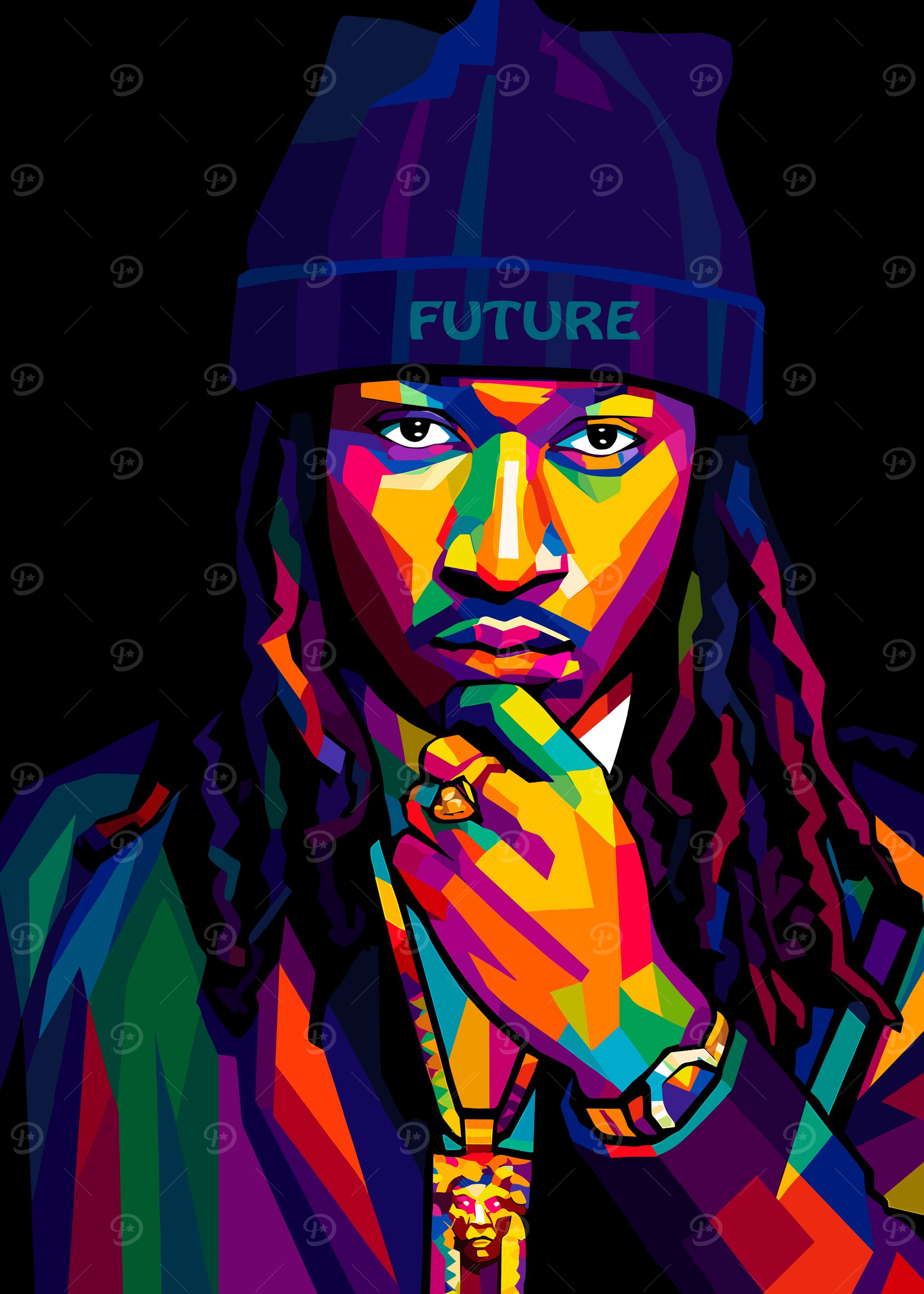Future Portrait Pop Art