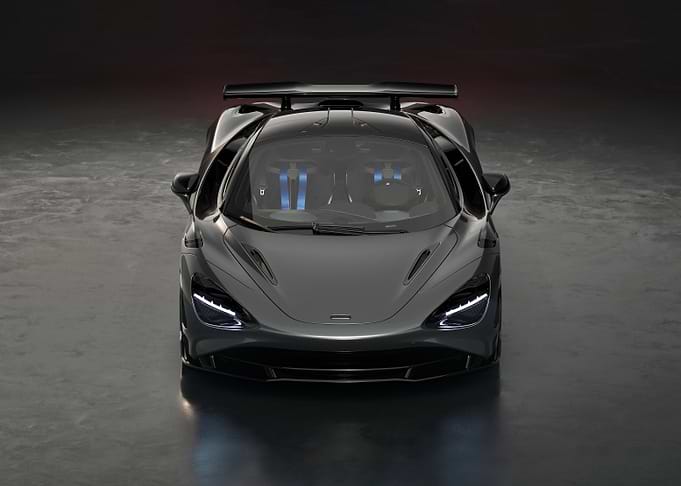 McLaren 765LT Spider Front View