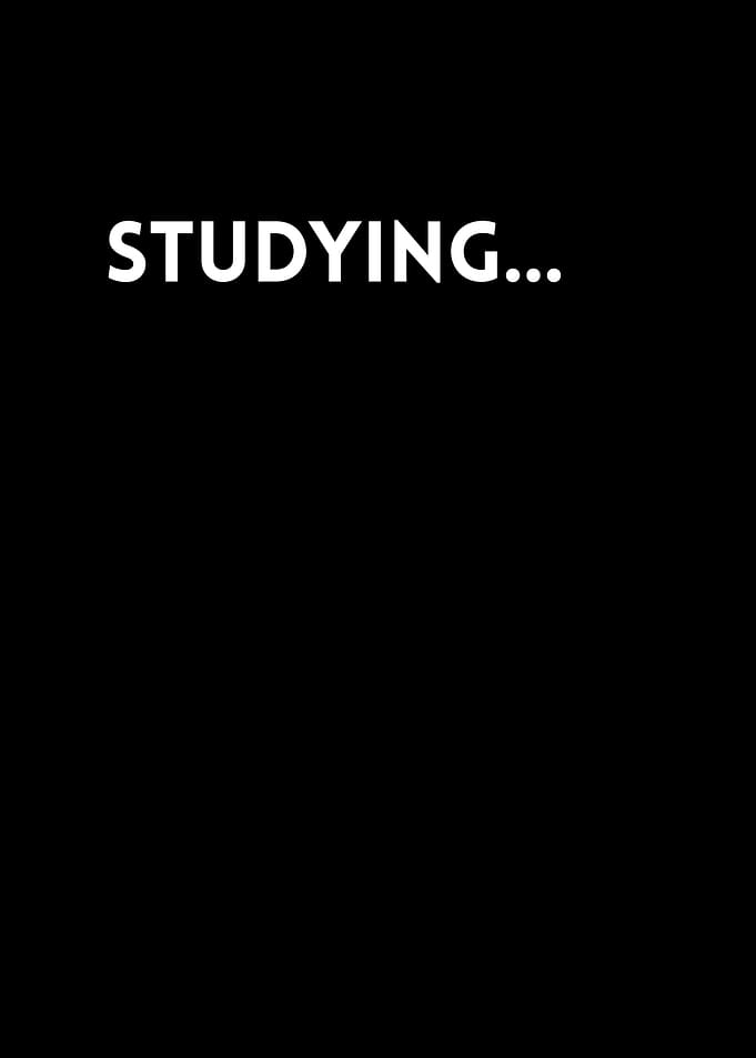 Studying...