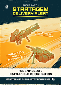 Super Earth Stratagem Delivery Alert