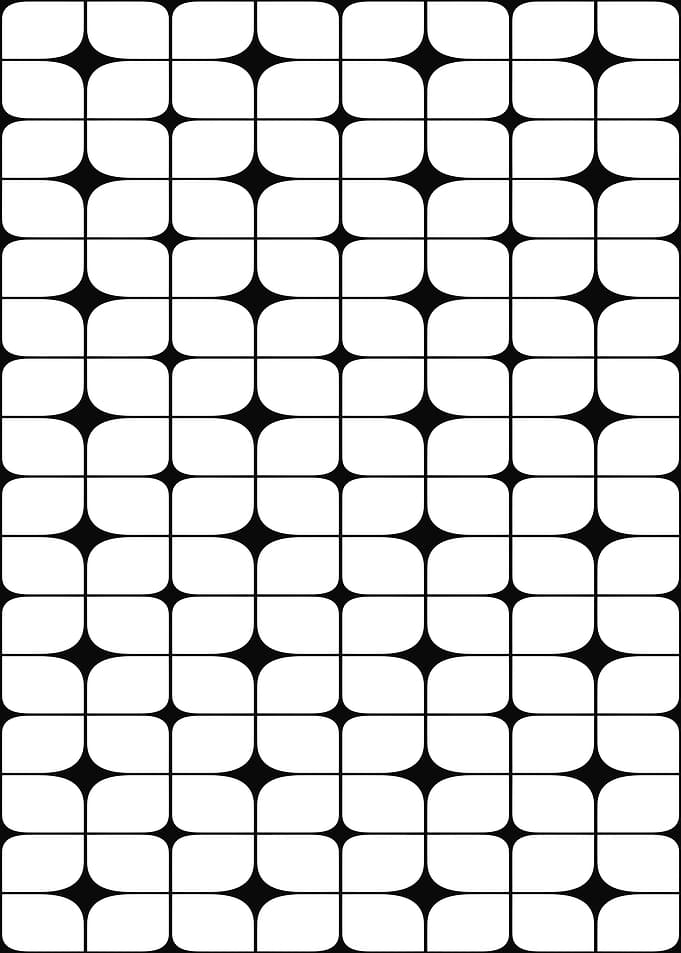 Black and White Geometric Pattern