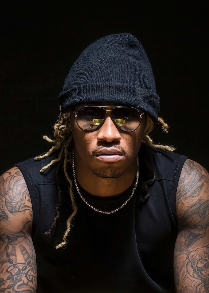 Portrait of Future with Tattoos