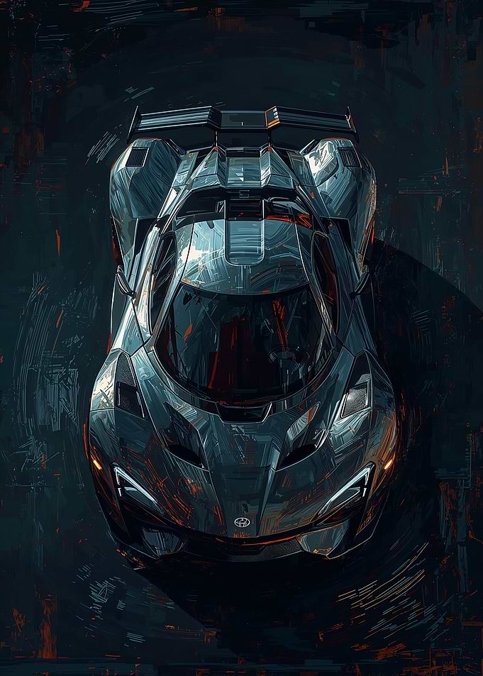 Dark Sport Car Velocity