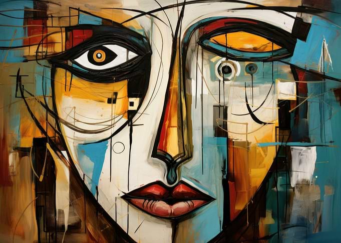 Fractured Identity: A Cubist Expression