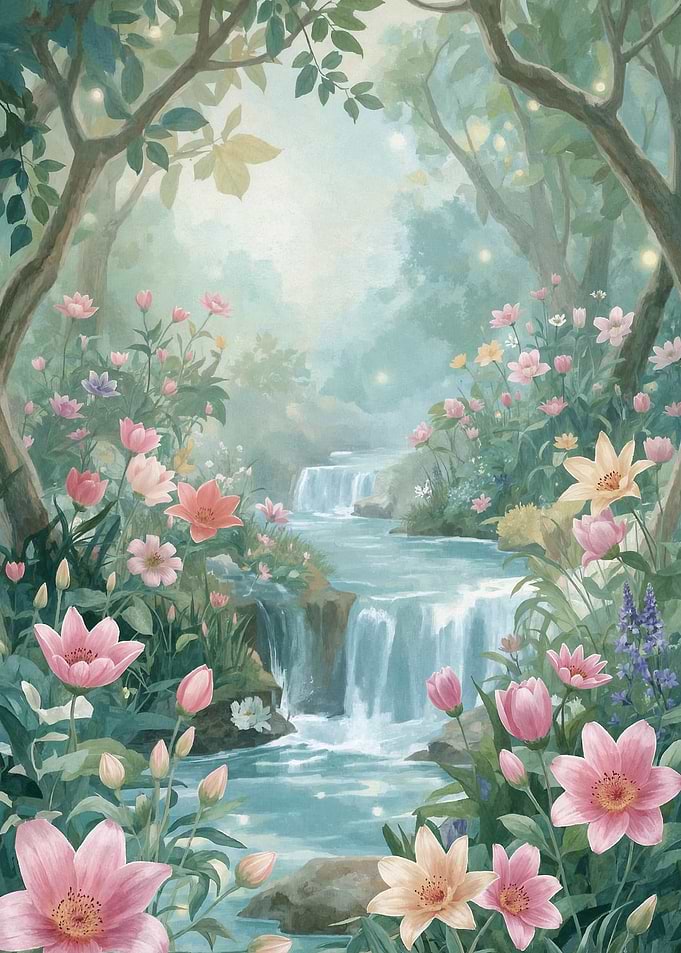 Dreamy Forest Oasis
