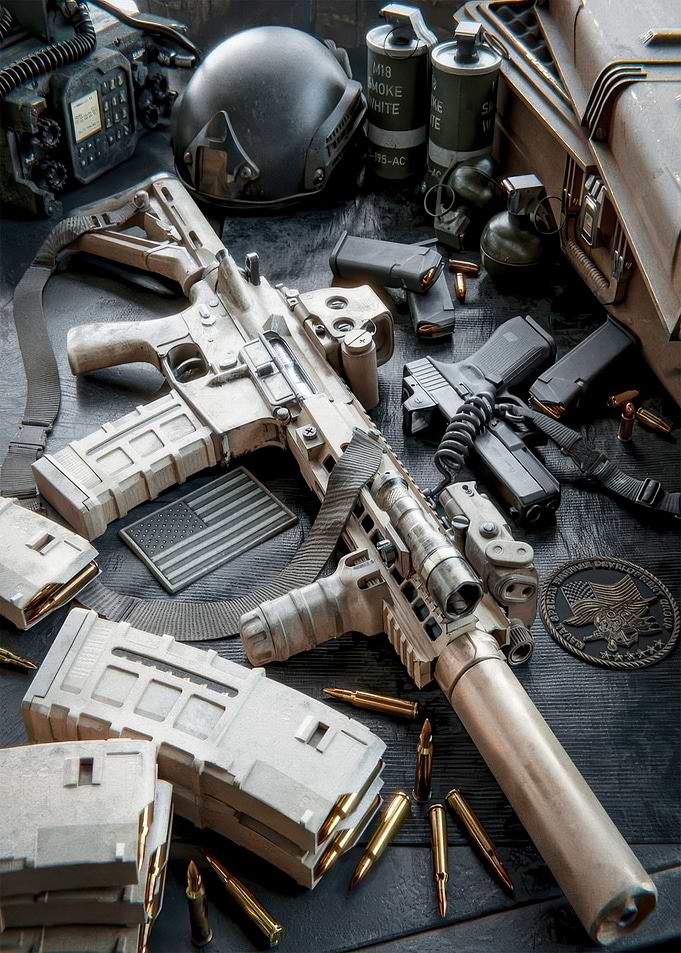 Tactical Gear Still Life
