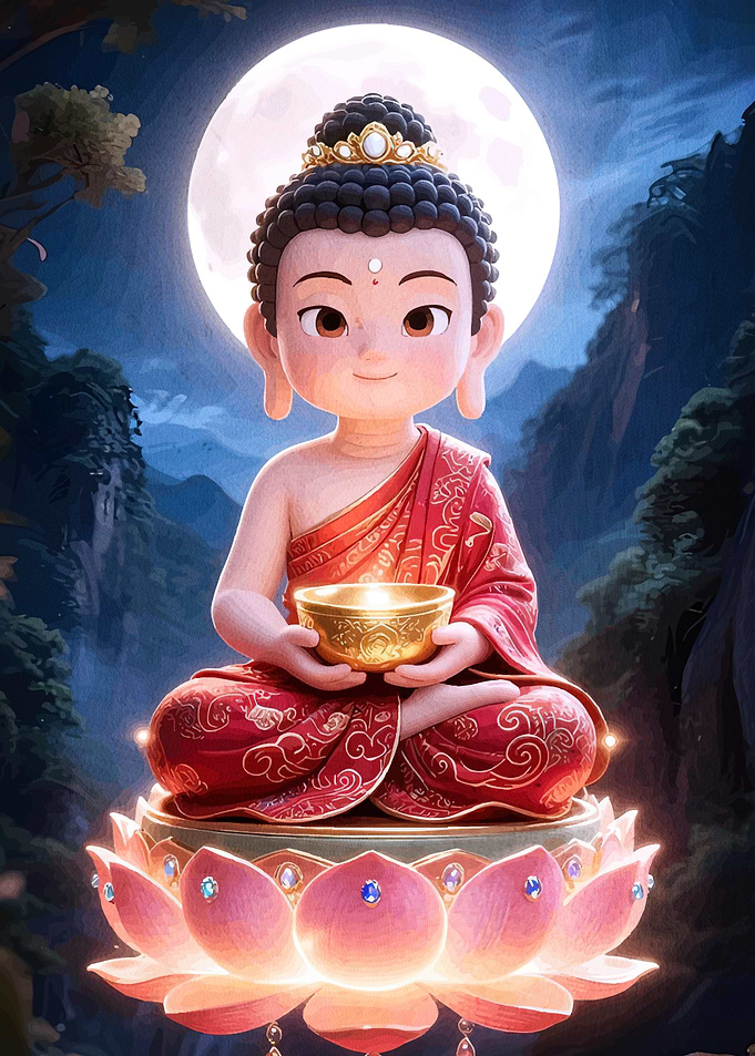 Buddha Lotus Flower