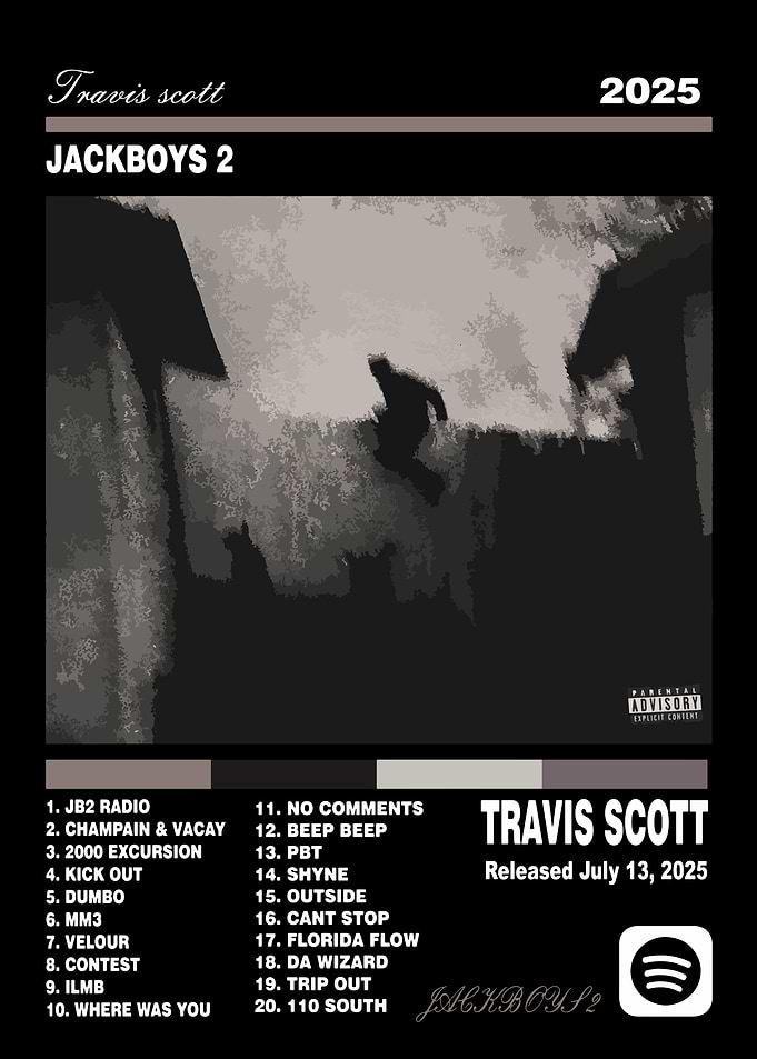 Travis Scott - JACKBOYS 2 Album Cover