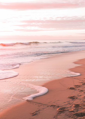 Pink Beach Sunset