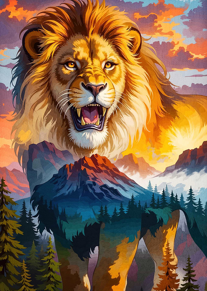 Lion Mountain Landscape