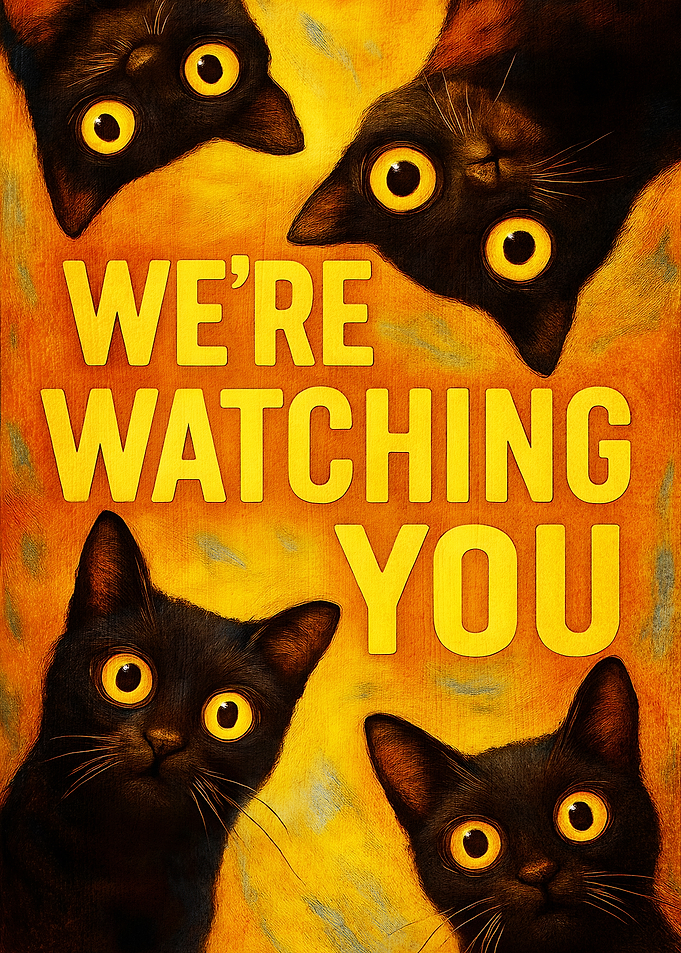 We're Watching You - Black Cats