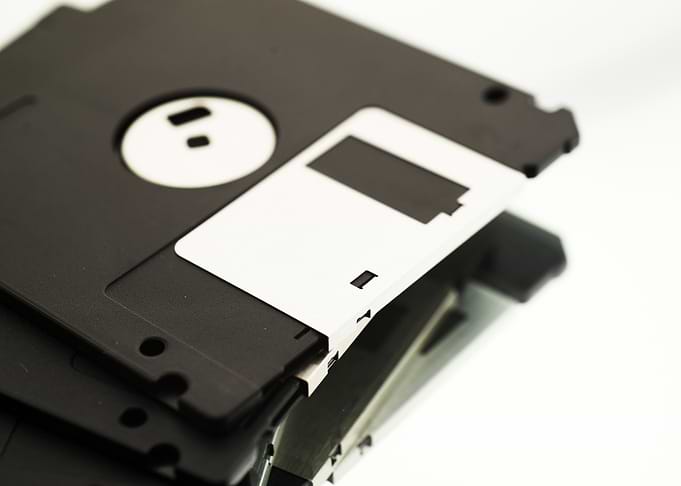 Stack of Floppy Disks