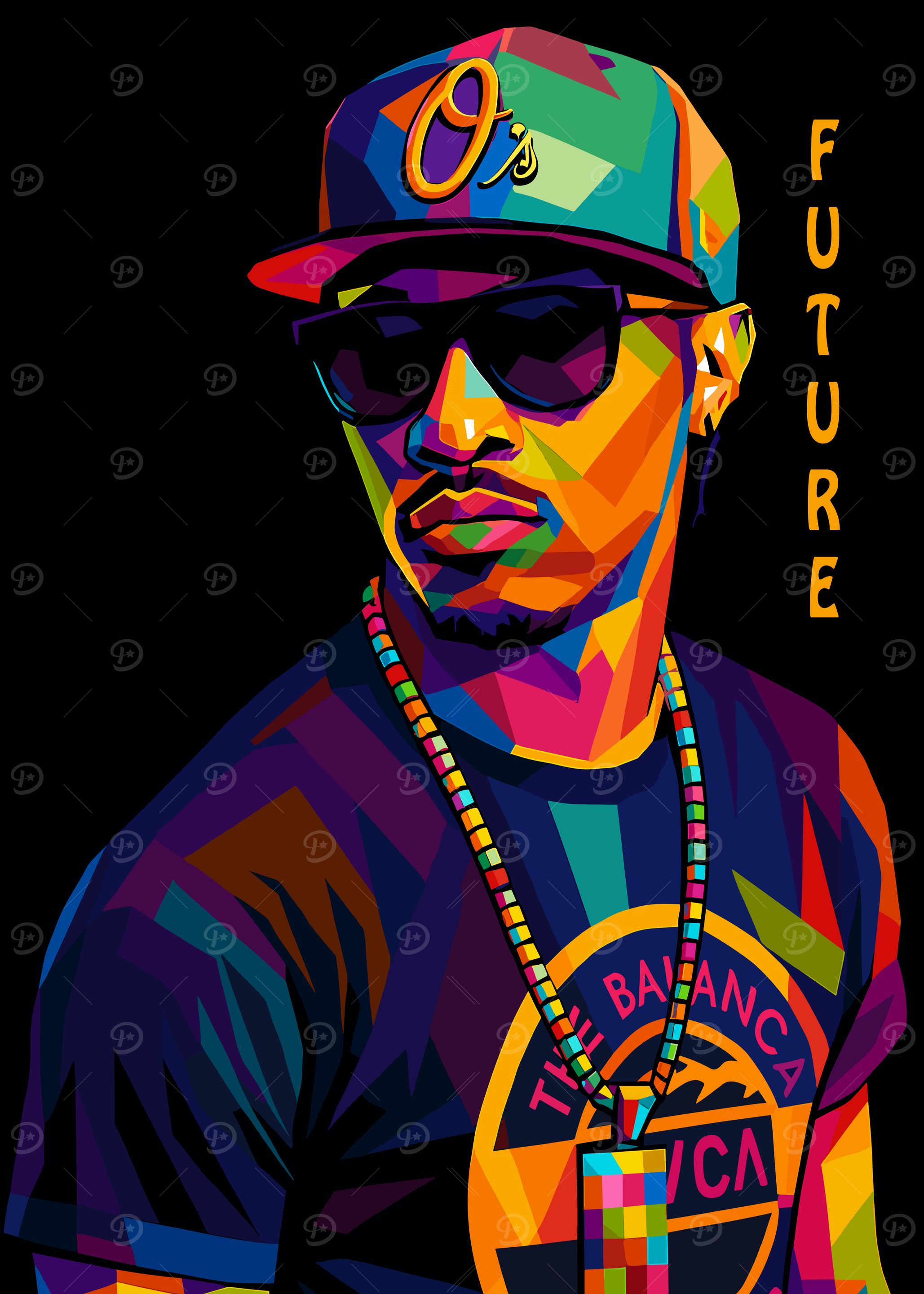 Future Portrait Pop Art