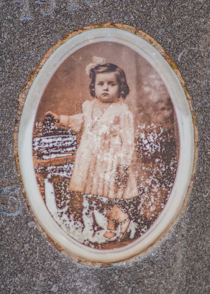 Vintage Portrait of a Young Girl