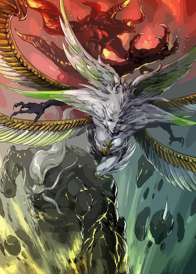 Fantasy Battle: Angel vs. Demon