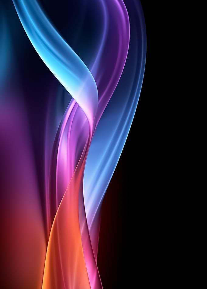 Abstract Colorful Swirls