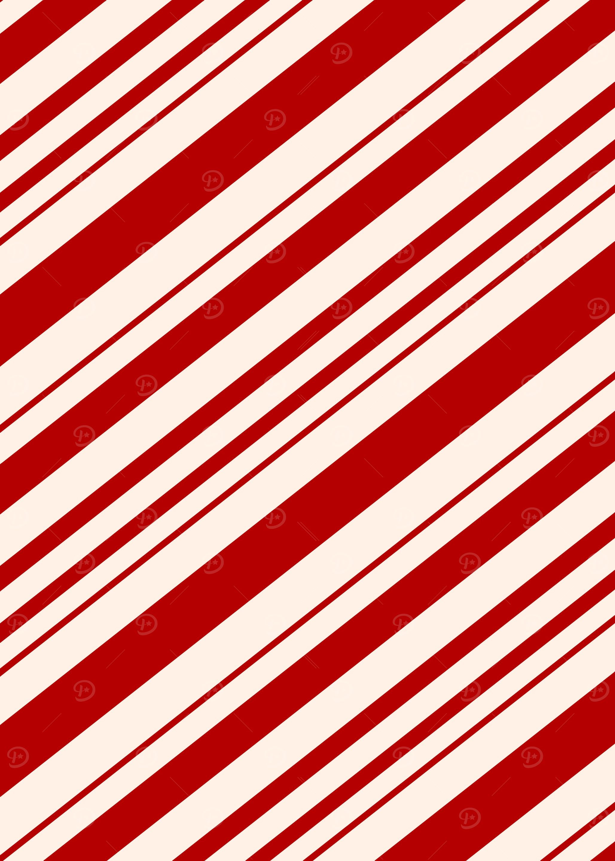 Red and White Diagonal Stripes Pattern