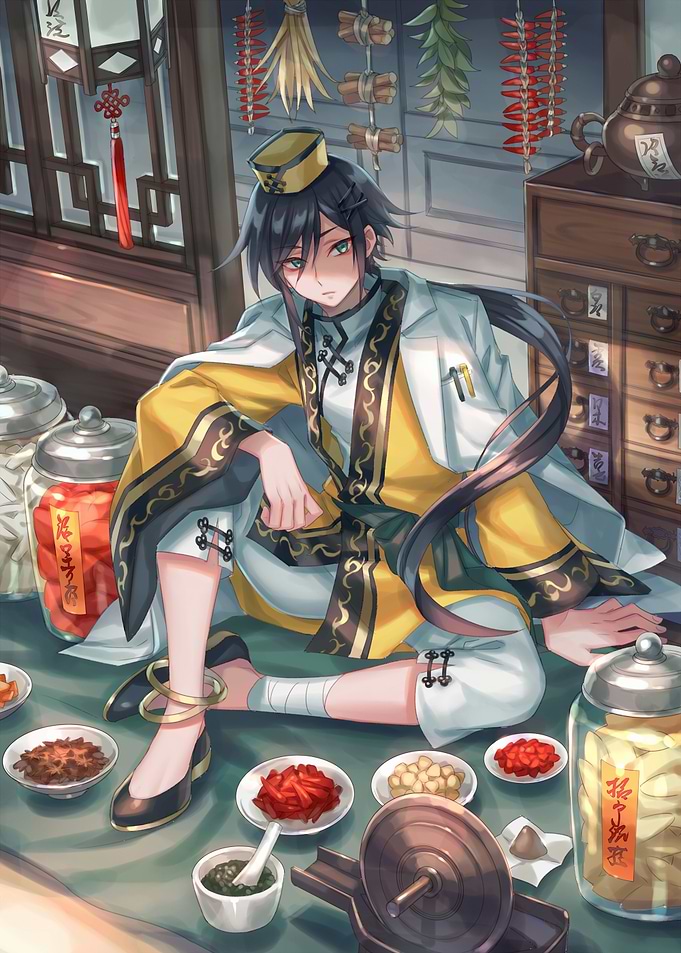 Anime Doctor in Traditional Chinese Setting