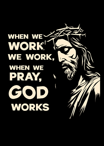 Jesus Christ with Inspirational Quote