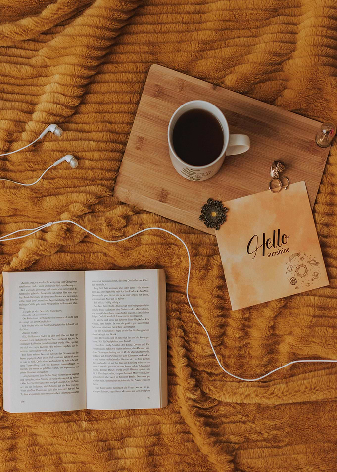 Cozy Reading Nook Still Life