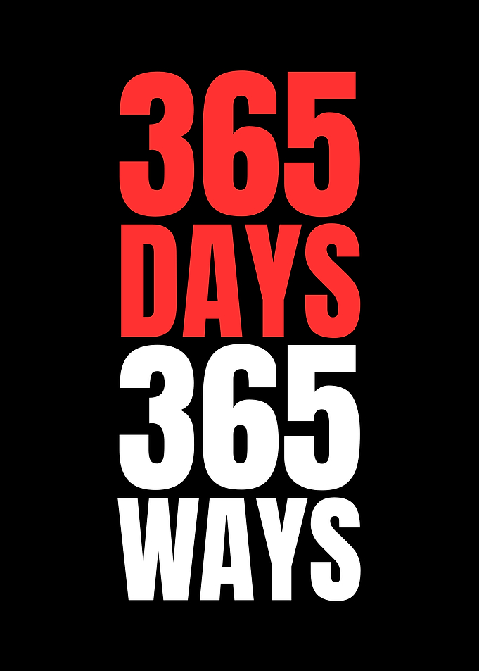 365 Days 365 Ways