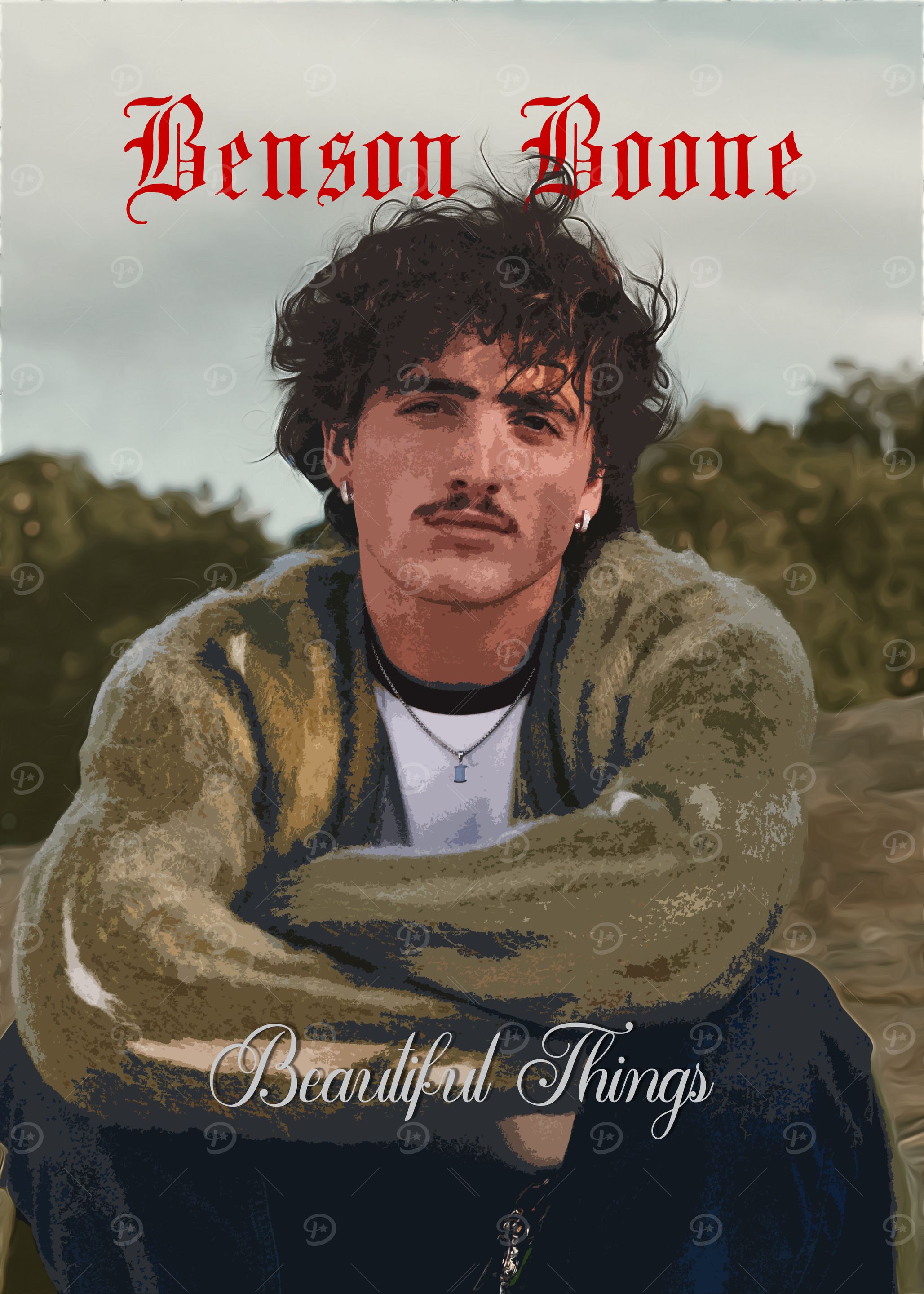 Benson Boone - Beautiful Things Artwork