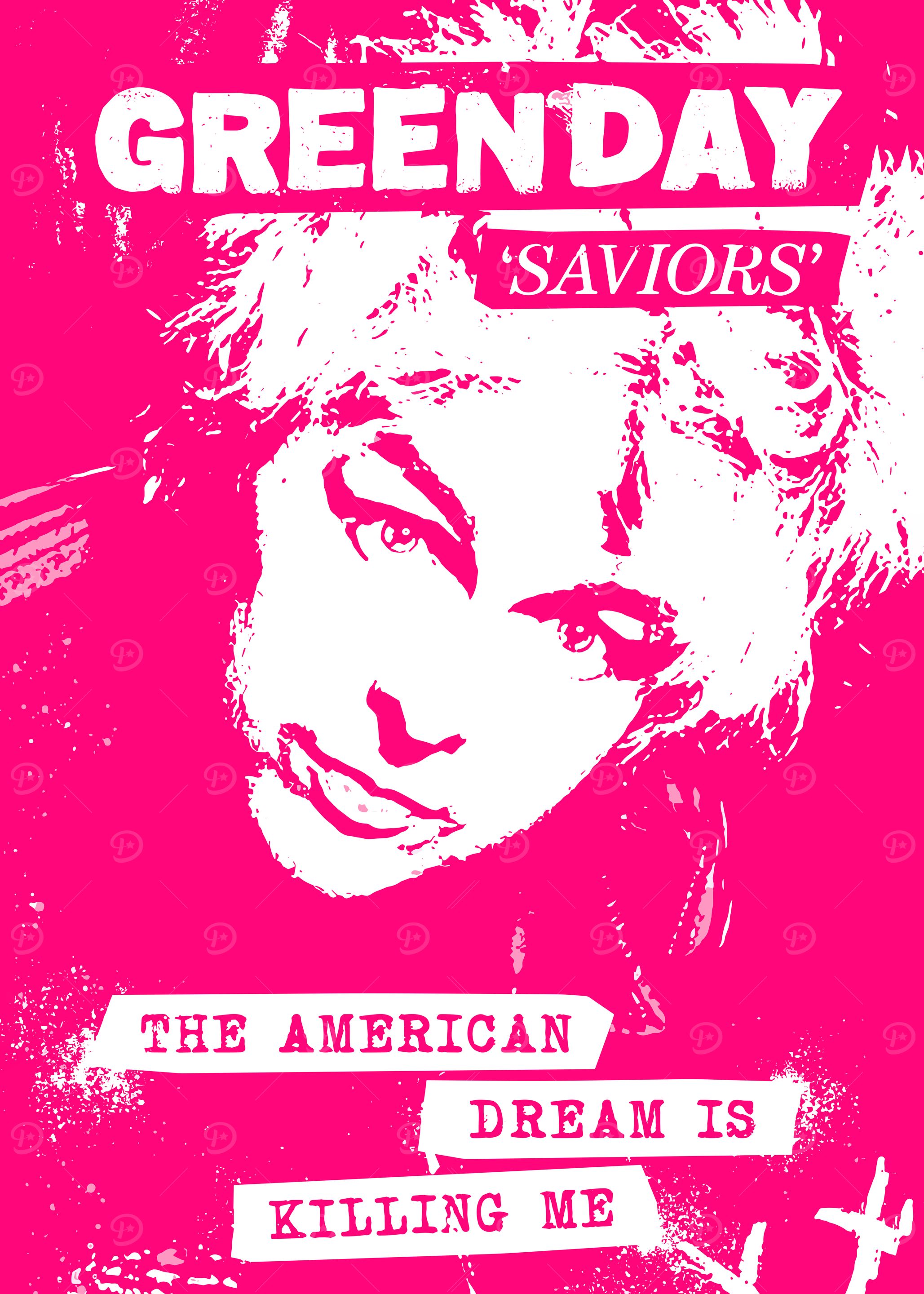 Green Day Saviors Album Art