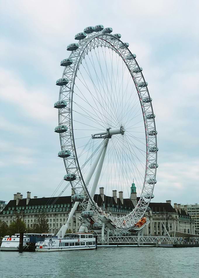 London Eye Ferris Wheel View