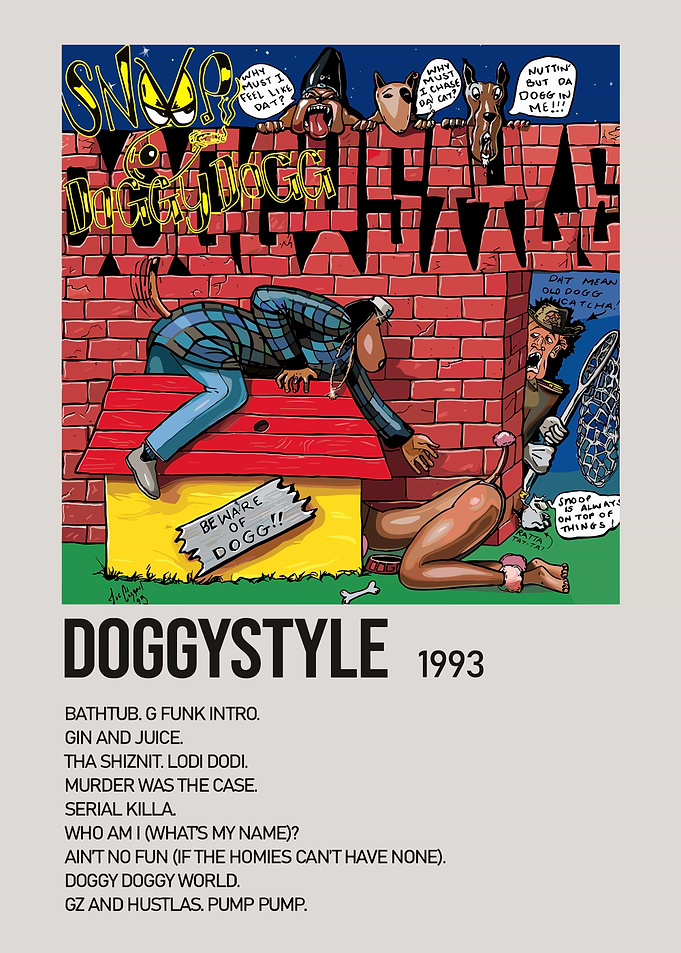 Snoop Dogg Doggystyle Album Cover