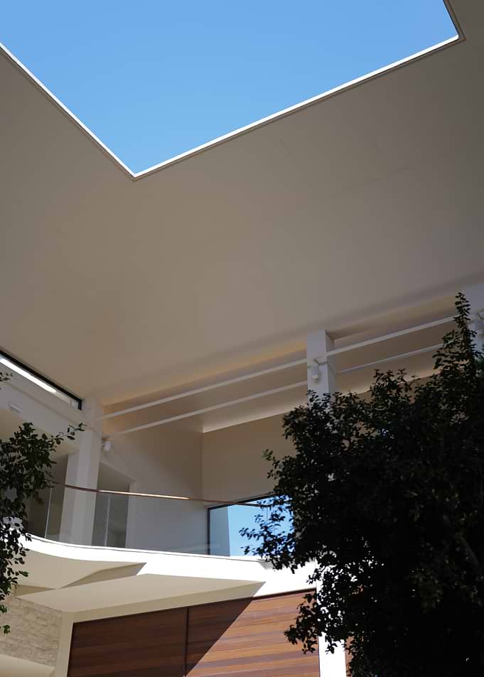 Modern Architecture with Sky View