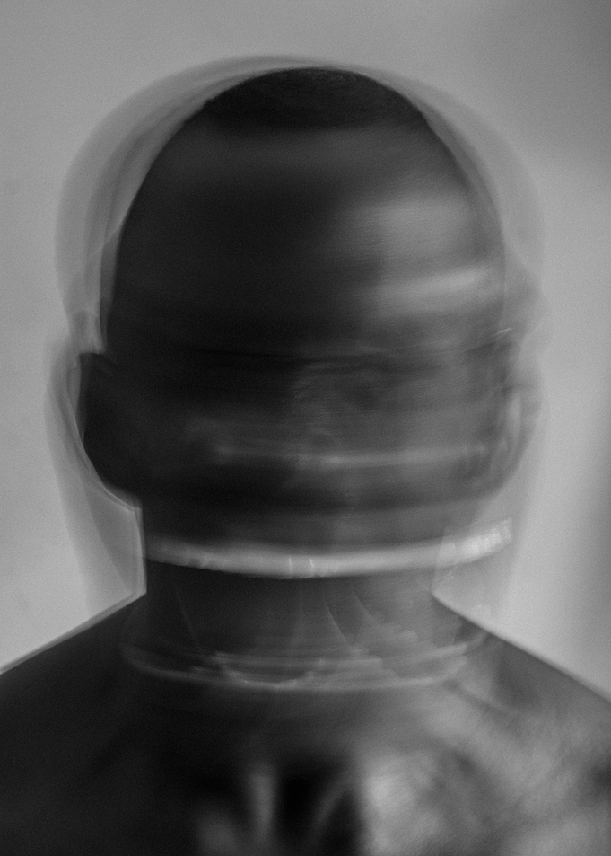 Abstract Portrait in Motion Blur