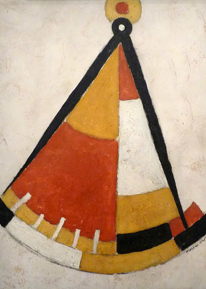 Abstract Geometric Painting by Harold van Hest